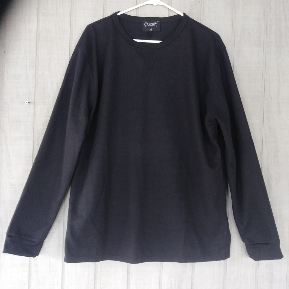 Canopy Black long sleeve tshirt